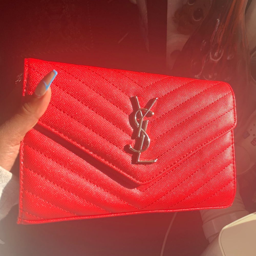 Red Crossbody YSL handbag